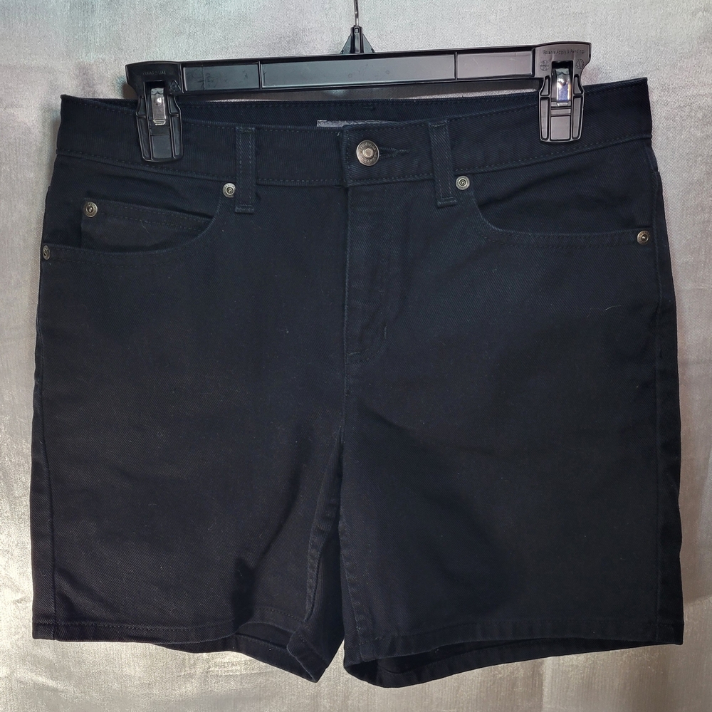 Liz Claiborne Black Jean Shorts